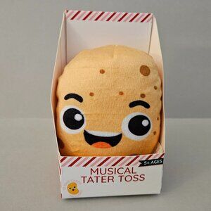 Musical Tater Toss- Electronic Plush Potato Passing Game Stocking Stuffer New